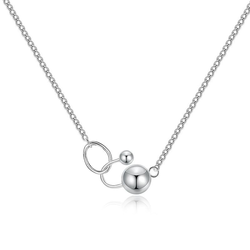 Круглая бусина крючком крючком ожерелье боковая цепочка голая цепочка модная персонализированная мужская и женская ключичная цепочка Niche Sense
Круглая бусина крючком крючком ожерелье боковая цепочка голая цепочка модная персонализированная мужская и женская ключичная цепочка Niche Sense