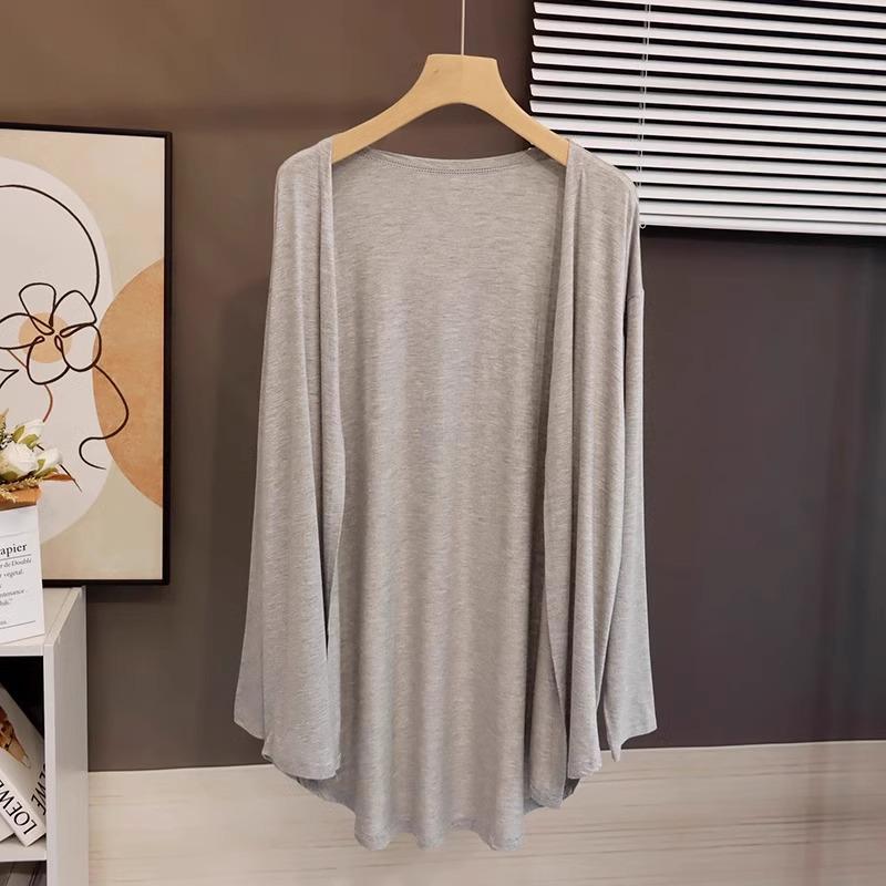 Женский кардиган средней длины без рукавов для защиты от солнца - Лето 2025 Свободная шаль-накидка M
Женский кардиган средней длины без рукавов для защиты от солнца - Лето 2025 Свободная шаль-накидка M