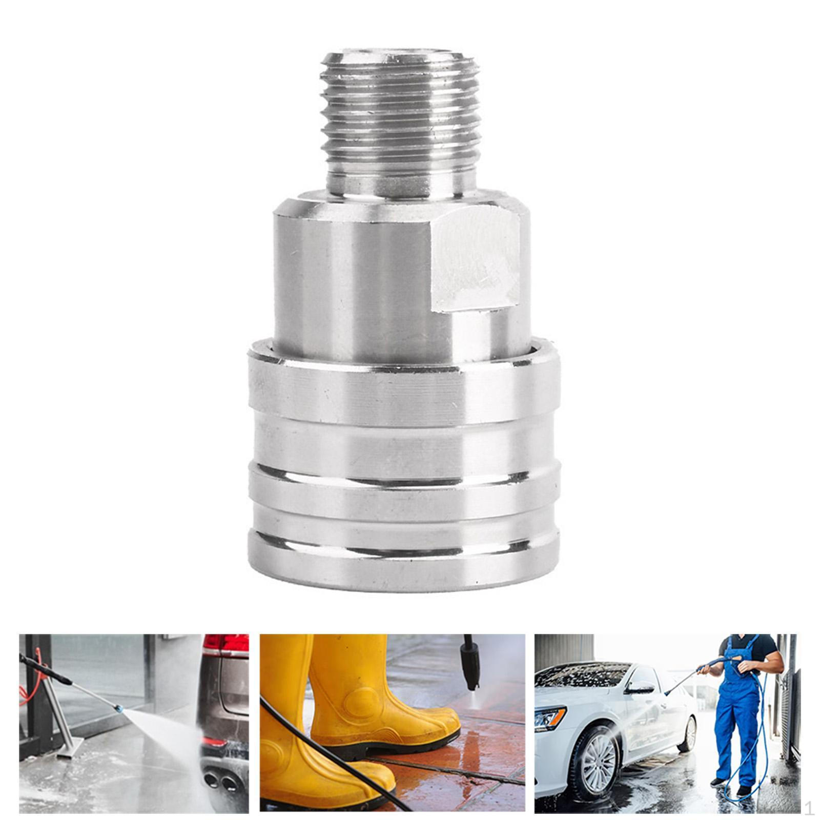 4000PSI Pressure Washer Nozzle 1/4inch Thread Adapter Equipment Tip Quick Connector 4cm
4000PSI Pressure Washer Nozzle 1/4inch Thread Adapter Equipment Tip Quick Connector 4cm