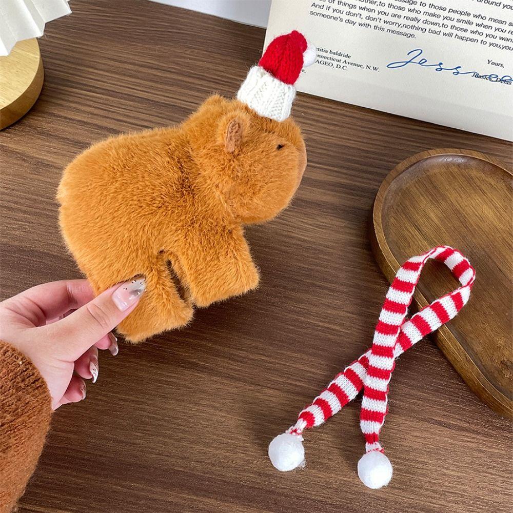 Рождественская шапка Capybara Slap Snap Doll Toy Clap Circle Toy Capybara Plush Hand Ring Home Decor коричневый
Рождественская шапка Capybara Slap Snap Doll Toy Clap Circle Toy Capybara Plush Hand Ring Home Decor коричневый