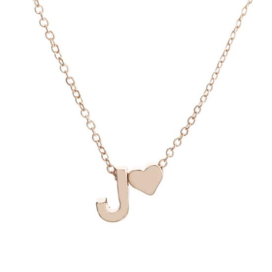 A-Z 26 Capital Letter Heart Pendant Fashion Women Chain Necklace Jewelry Gift J золотистий
A-Z 26 Capital Letter Heart Pendant Fashion Women Chain Necklace Jewelry Gift J золотистий