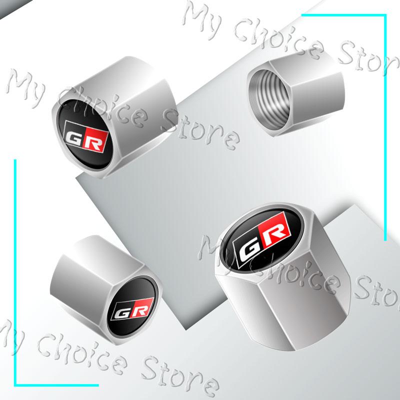 4Pcs/Set GR Sport Logo Car Styling Wheel Tire Valve Air Caps Stem Dustproof Cover For Toyota GR Gazoo Racing Sport Prius Camry
4Pcs/Set GR Sport Logo Car Styling Wheel Tire Valve Air Caps Stem Dustproof Cover For Toyota GR Gazoo Racing Sport Prius Camry