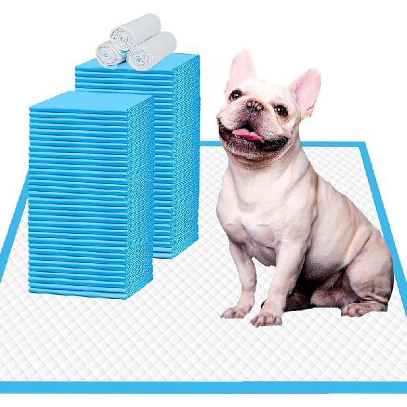 IMMCUTE Puppy Pee Pads 22 x23 -100 Count | Dog Pee Training Pads Super Absorbent & Leak-Proof | Disposable Pet Piddle and Potty Pads for Puppies | Regular (80 Count)
IMMCUTE Puppy Pee Pads 22 x23 -100 Count | Dog Pee Training Pads Super Absorbent & Leak-Proof | Disposable Pet Piddle and Potty Pads for Puppies | Regular (80 Count)