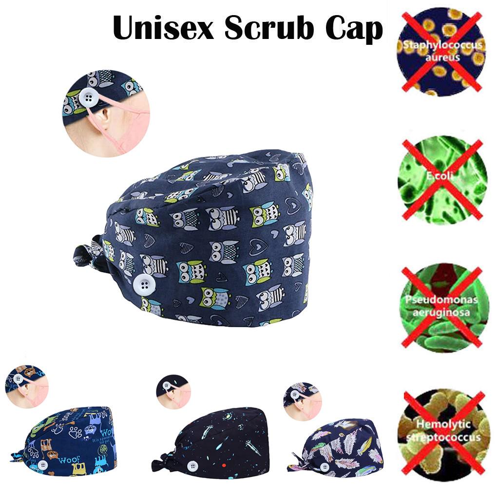 Кепка-тюрбан Scrub Bouffant с повязкой на поту для женщин / мужчин 
Кепка-тюрбан Scrub Bouffant с повязкой на поту для женщин / мужчин