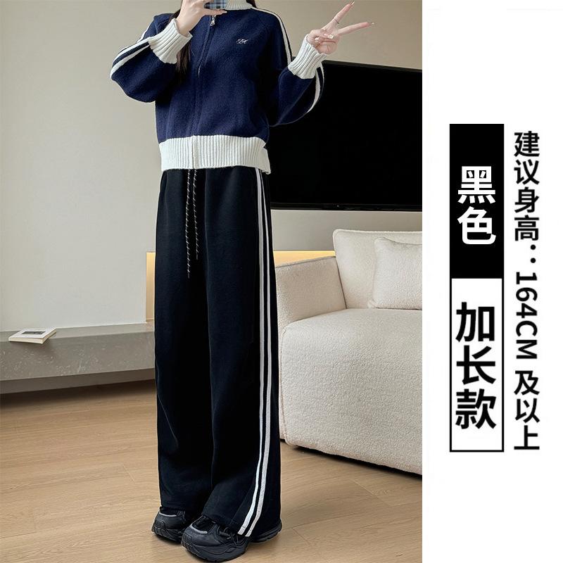 темно-синие парашютные спортивные штаны женские весенне-осенние новые свободные прямые спортивные штаны повседневные подметающие полосатые брюки широкие XL
темно-синие парашютные спортивные штаны женские весенне-осенние новые свободные прямые спортивные штаны повседневные подметающие полосатые брюки широкие XL