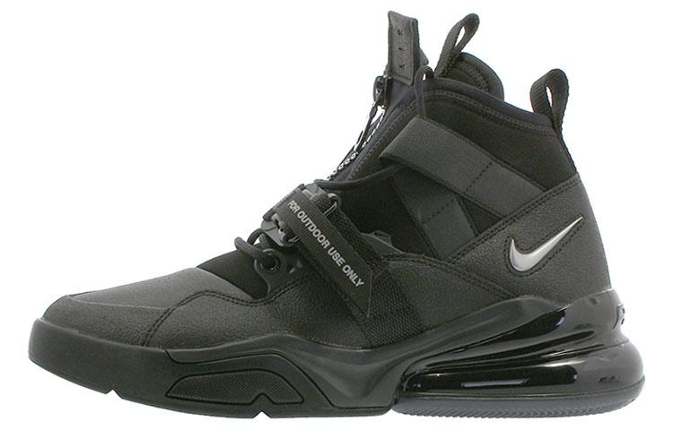 Nike Air Force 270 Utility Чорний Металік Сріблястий AQ0572-002 38.5
Nike Air Force 270 Utility Чорний Металік Сріблястий AQ0572-002 38.5