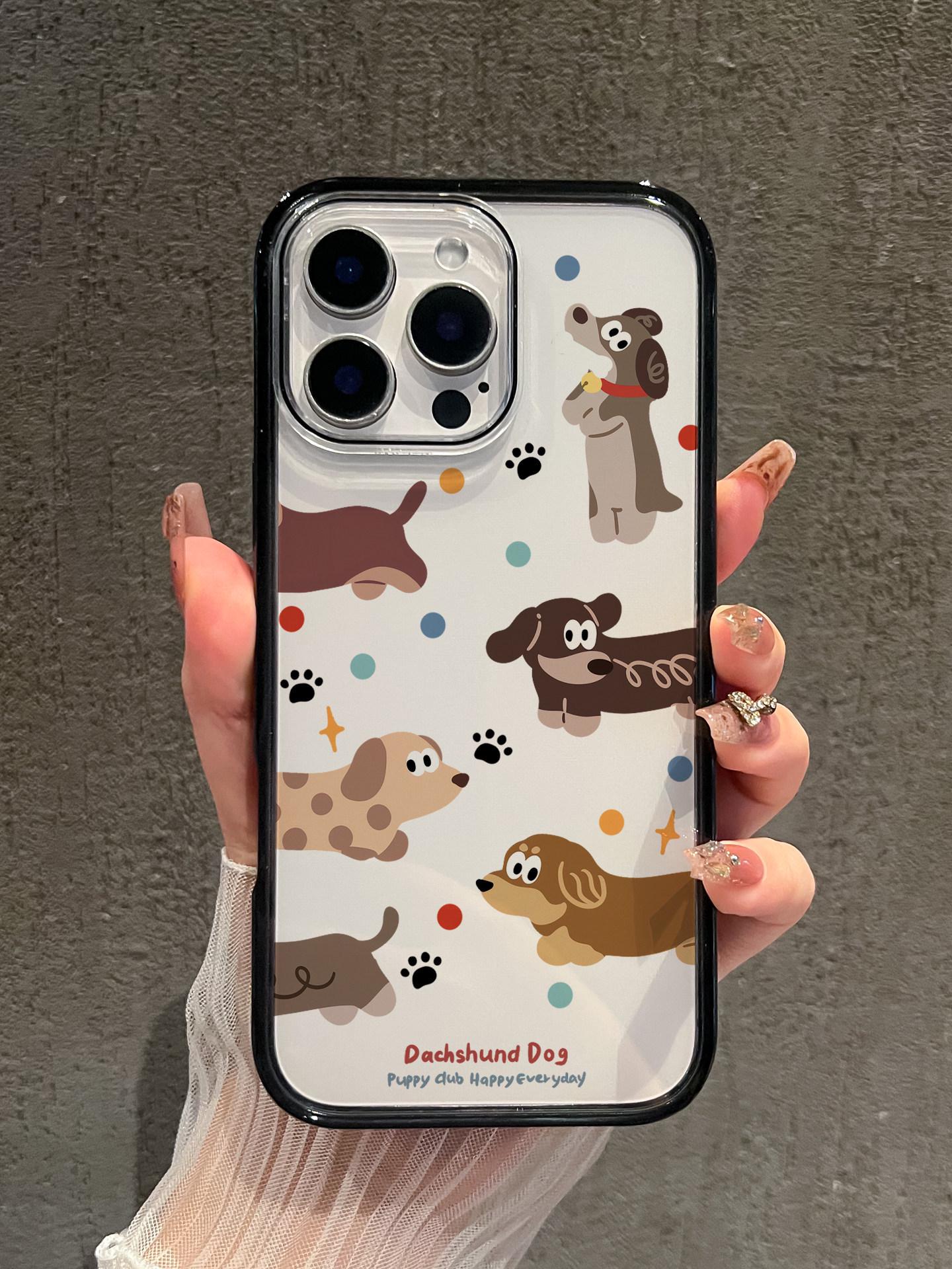 Six Puppies Transparent Phone Case - Black Edged for Apple 17 Pro Max, 16 Pro Max, 17 Pro, 15, 14 - Cute Design Apple 15 Plus
Six Puppies Transparent Phone Case - Black Edged for Apple 17 Pro Max, 16 Pro Max, 17 Pro, 15, 14 - Cute Design Apple 15 Plus