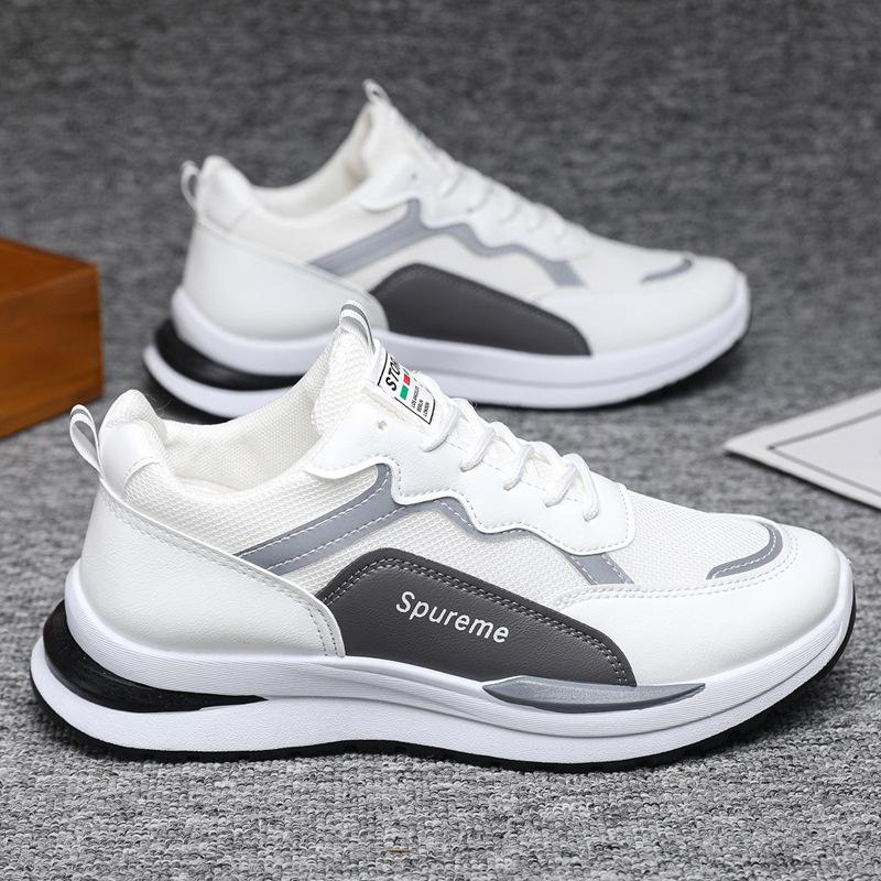 Autumn men s shoes fashion fly-woven sports casual shoes soft sole fashion breathable dad shoes mesh casual running men s shoes 44 білий
Autumn men s shoes fashion fly-woven sports casual shoes soft sole fashion breathable dad shoes mesh casual running men s shoes 44 білий