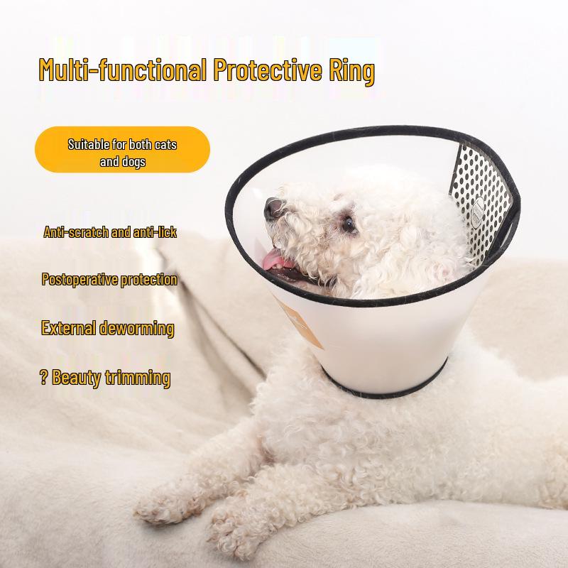 Universal Pet Elizabethan Collar - Soft Neck Protection for Cats and Dogs Size 8: Neck 13-16cm
Universal Pet Elizabethan Collar - Soft Neck Protection for Cats and Dogs Size 8: Neck 13-16cm