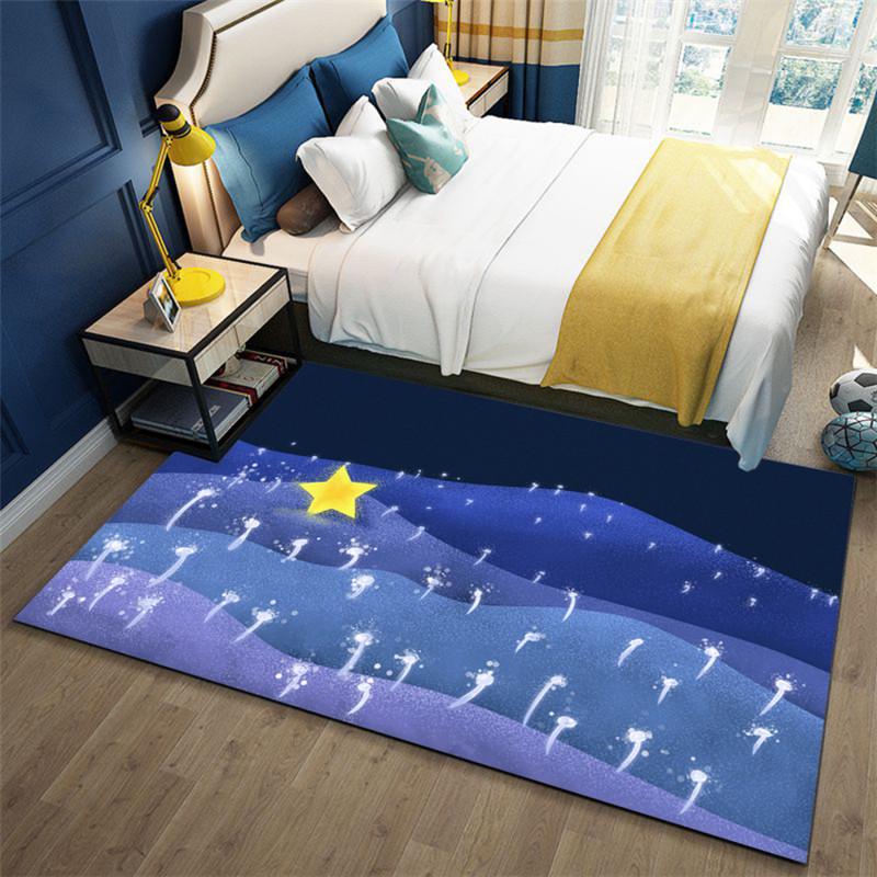Ковер с узором «Звездное небо» - Машинная стирка, напольный коврик для гостиной, кабинета, спальни или детской комнаты. 80x120 cm
Ковер с узором «Звездное небо» - Машинная стирка, напольный коврик для гостиной, кабинета, спальни или детской комнаты. 80x120 cm