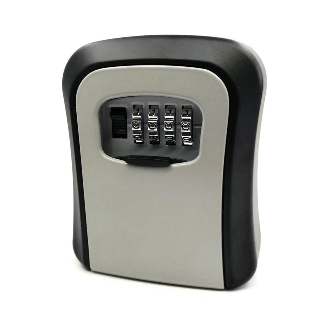 4 Digit Combination Lock Key Safe for Outdoor Use Wall Mounted Weatherproof Storage Box for Keys and Important Small Valuables серый
4 Digit Combination Lock Key Safe for Outdoor Use Wall Mounted Weatherproof Storage Box for Keys and Important Small Valuables серый