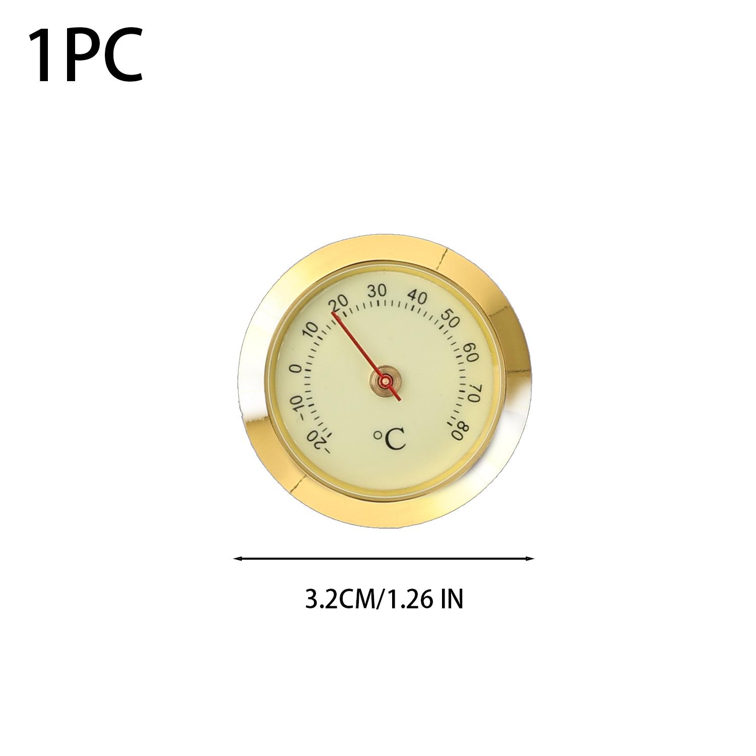 Mini Luminous Thermometer Zinc Alloy Waterproof Dial Thermometer -20°C ~ 80°C Measure Portable Scale Measurement for Office Car золотистый
Mini Luminous Thermometer Zinc Alloy Waterproof Dial Thermometer -20°C ~ 80°C Measure Portable Scale Measurement for Office Car золотистый