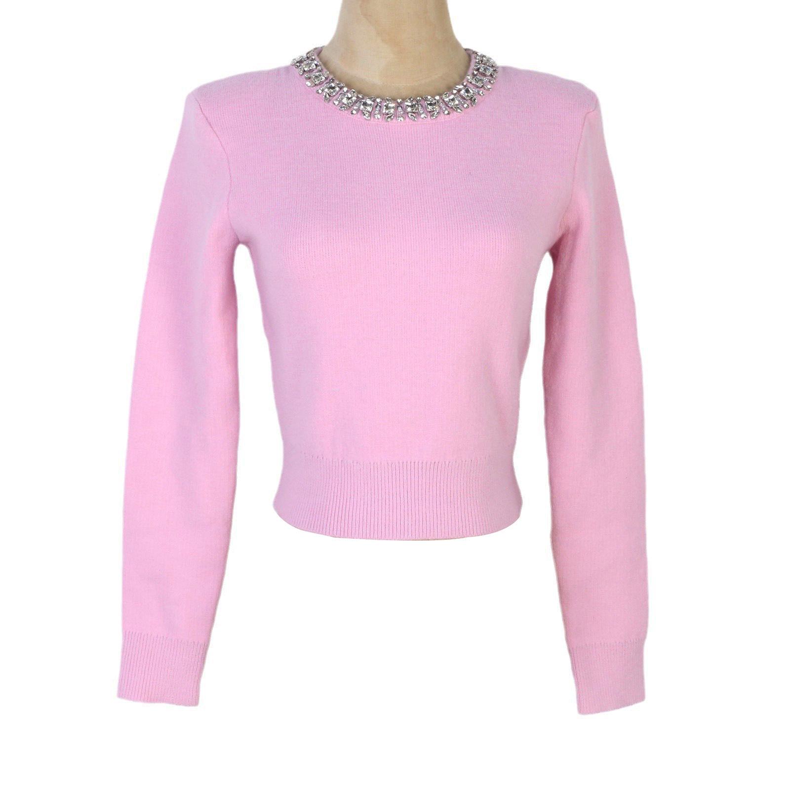 French S House Women s Hand-Sewn Diamond Round Neck Sweater with Short and Long Sleeves - Autumn/Winter Collection S
French S House Women s Hand-Sewn Diamond Round Neck Sweater with Short and Long Sleeves - Autumn/Winter Collection S