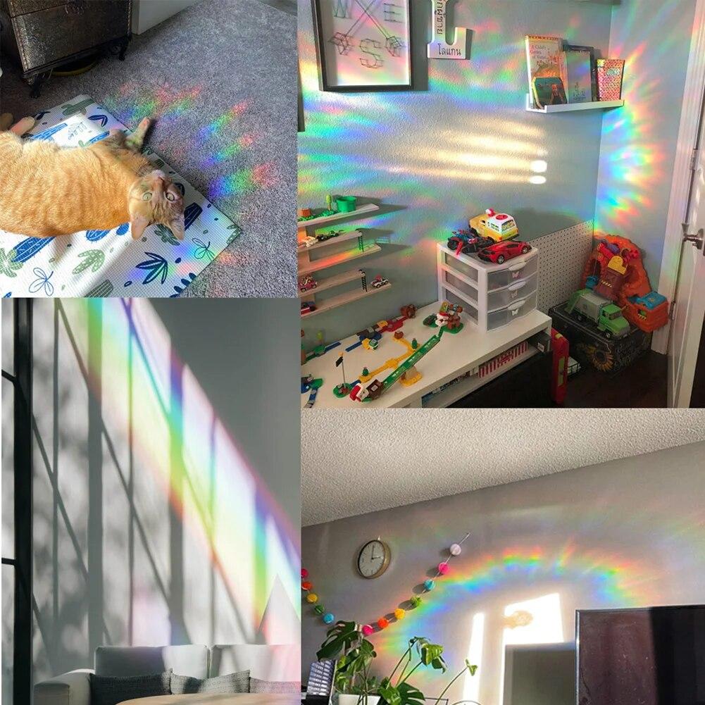 3D Радуга, ловец солнца, наклейки на стену, зеркальное отражение, светоотражающая наклейка для дома, спальни, оконное стекло, декоративные наклейки, наклейка
3D Радуга, ловец солнца, наклейки на стену, зеркальное отражение, светоотражающая наклейка для дома, спальни, оконное стекло, декоративные наклейки, наклейка