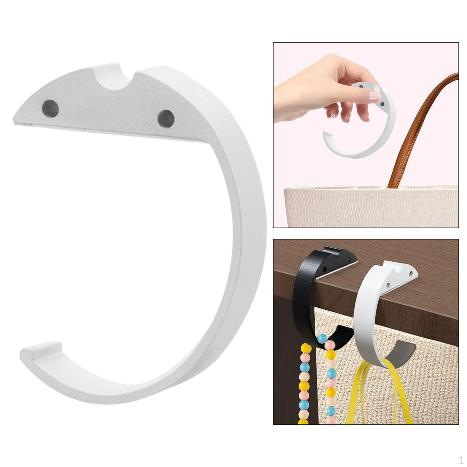 C Shaped Desk Hook for Bags And Backpacks Easy Setup Offices Bars білий
C Shaped Desk Hook for Bags And Backpacks Easy Setup Offices Bars білий