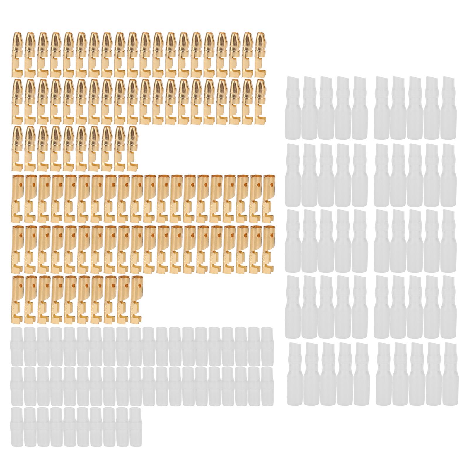 200PCS 4.0MM Terminal Connector Car Electrical Wire Connector Gold Industrial Supplies
200PCS 4.0MM Terminal Connector Car Electrical Wire Connector Gold Industrial Supplies