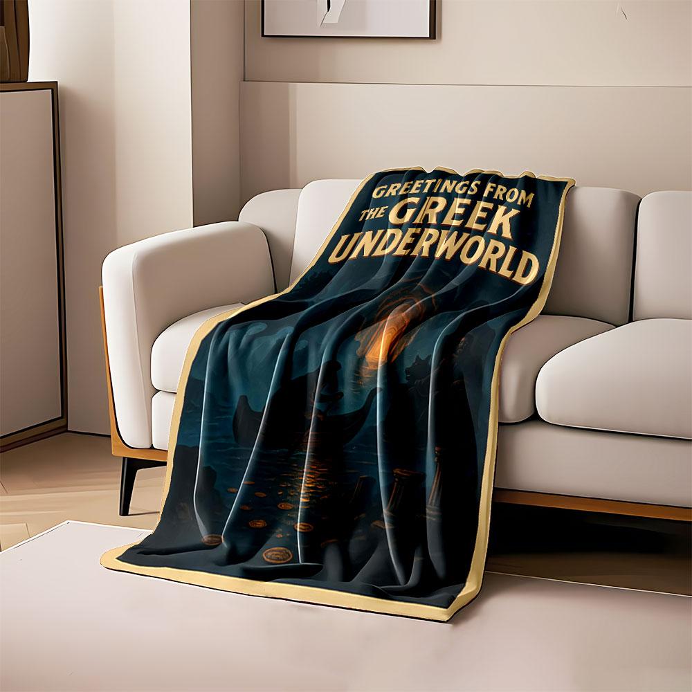A dark Greek underworld scene with a ferryman, spirits, and glowing coins. for all seasons blanket lunch break throw gift 80cm x 120cm
A dark Greek underworld scene with a ferryman, spirits, and glowing coins. for all seasons blanket lunch break throw gift 80cm x 120cm