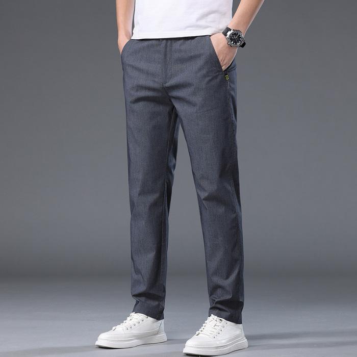 High End Men S Casual Pants For Spring And Summer, New Business Casual Trousers For Summer, High Elasticity Straight Leg Non Ironing Men S Pants 38 джинсовий синього кольору
High End Men S Casual Pants For Spring And Summer, New Business Casual Trousers For Summer, High Elasticity Straight Leg Non Ironing Men S Pants 38 джинсовий синього кольору