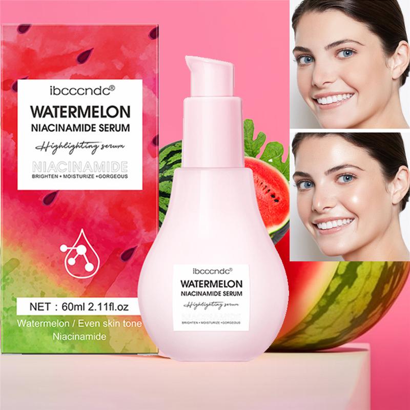Watermelon Glow Niacinamide Dew Drops Serum Makeup Primer Cream - Lightweight Facial Serum & Priming Liquid Highlighter
Watermelon Glow Niacinamide Dew Drops Serum Makeup Primer Cream - Lightweight Facial Serum & Priming Liquid Highlighter