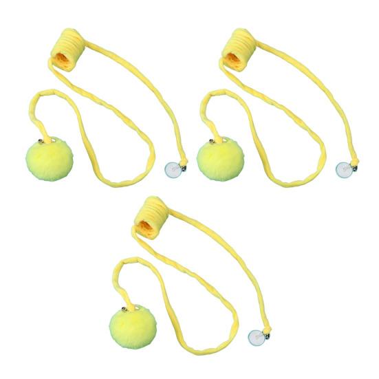 3 шт. Подвесные пушистые игрушки-мячики с кошачьей мятой для игры, интерактивная игрушка для упражнений для котят с колокольчиком, плюшевый мячик-дразнилка с длинным хвостом для игры в помещении и на улице C
3 шт. Подвесные пушистые игрушки-мячики с кошачьей мятой для игры, интерактивная игрушка для упражнений для котят с колокольчиком, плюшевый мячик-дразнилка с длинным хвостом для игры в помещении и на улице C