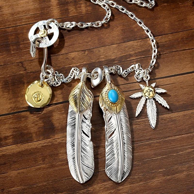 2026 Feather Necklace Men s Trend Brand Versatile Feather Pendant Japanese Hong Kong Style Personality 60CM
2026 Feather Necklace Men s Trend Brand Versatile Feather Pendant Japanese Hong Kong Style Personality 60CM