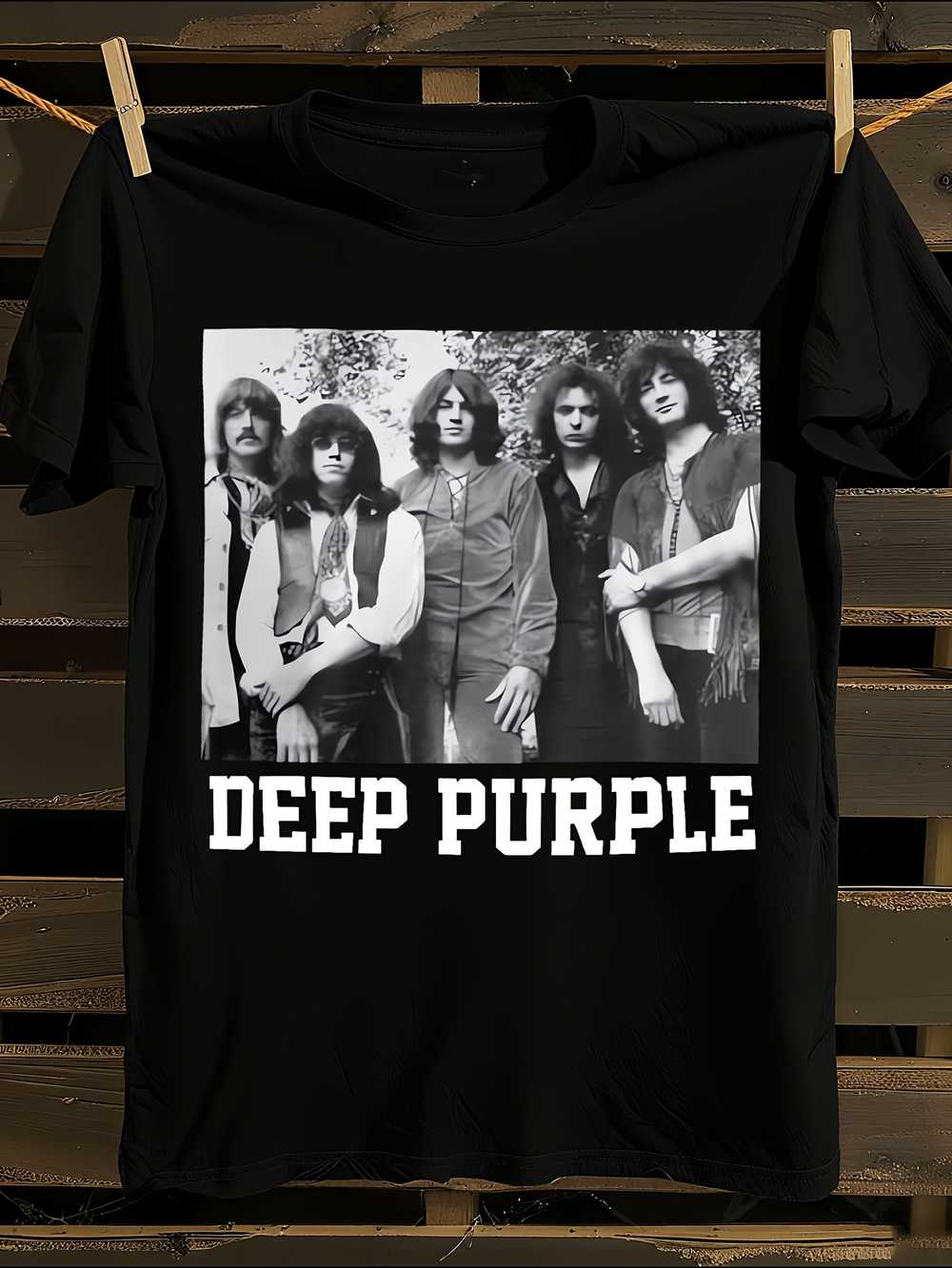 Deep Purple Official Logo & Band Member Print T-Shirt Mens Tshirt Womens Tshirts with Letters Print Short Sleeves T-Shirt Casual Street Tee Shirt Top M
Deep Purple Official Logo & Band Member Print T-Shirt Mens Tshirt Womens Tshirts with Letters Print Short Sleeves T-Shirt Casual Street Tee Shirt Top M