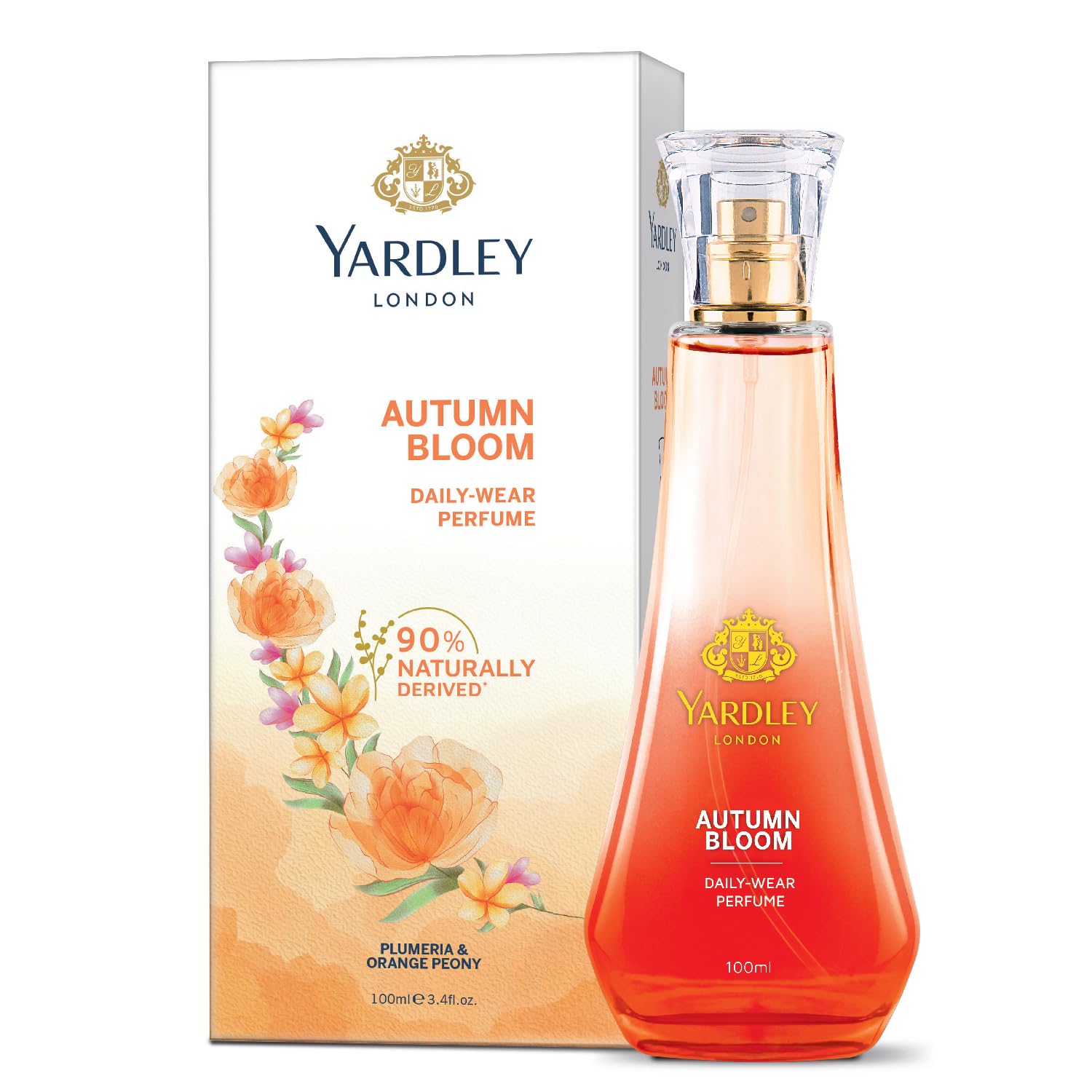 Yardley London Autumn Bloom Perfume Spray For Women 100Ml Long Lasting Floral Fruity Oriental Fragrance Daily Wear And Special Occasion Scent
Yardley London Autumn Bloom Perfume Spray For Women 100Ml Long Lasting Floral Fruity Oriental Fragrance Daily Wear And Special Occasion Scent