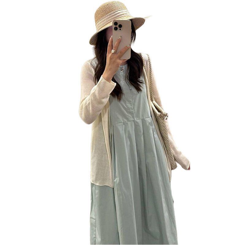 Spring/Summer Maternity Set: Loose Dress + Soft Knit Cardigan 2XL
Spring/Summer Maternity Set: Loose Dress + Soft Knit Cardigan 2XL