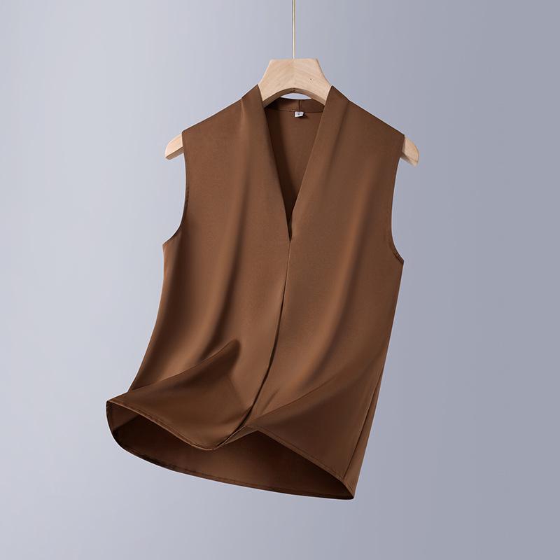 Women s Imitation Acetate Satin Suit with Camisole Top – Soft, Professional, Summer Style, Wear Alone or as Base Layer 2XL (116-124 jin) кавовий
Women s Imitation Acetate Satin Suit with Camisole Top – Soft, Professional, Summer Style, Wear Alone or as Base Layer 2XL (116-124 jin) кавовий