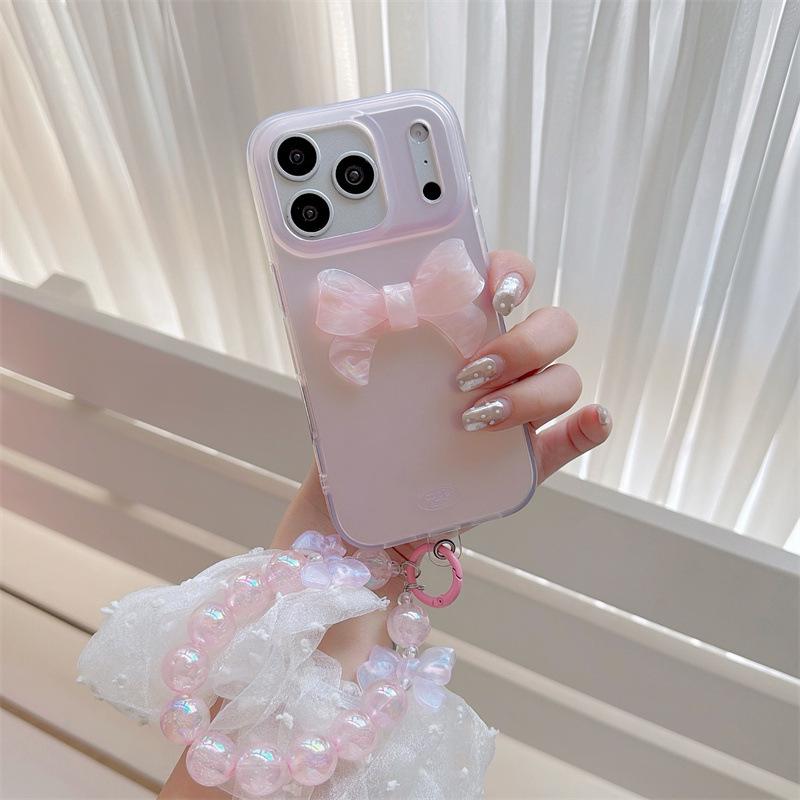 Minimalist 3D Bow Hand Strap Case for iPhone 17 Pro Max / 16 / 15 / 14 Apple 17 Pro Max
Minimalist 3D Bow Hand Strap Case for iPhone 17 Pro Max / 16 / 15 / 14 Apple 17 Pro Max