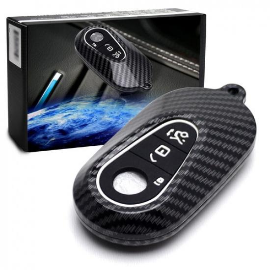 Black Carbon Key Fob Shell For Mercedes 22+ C E S EQS EQE Gen4 Oval Smart Key
Black Carbon Key Fob Shell For Mercedes 22+ C E S EQS EQE Gen4 Oval Smart Key