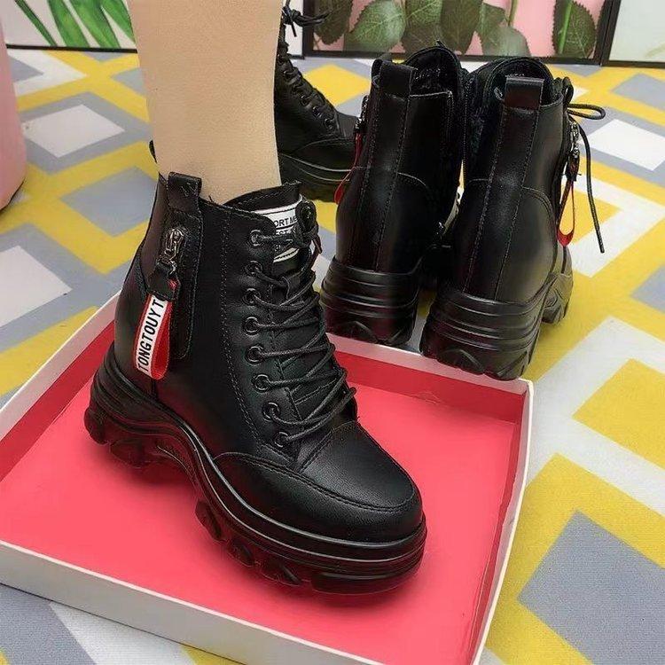 Женские зимние сапоги, новые зимние сапоги Мартина с интегрированным флисом и мехом, теплые, на толстой подошве, с внутренней платформой, хлопковые ботинки 40
Женские зимние сапоги, новые зимние сапоги Мартина с интегрированным флисом и мехом, теплые, на толстой подошве, с внутренней платформой, хлопковые ботинки 40