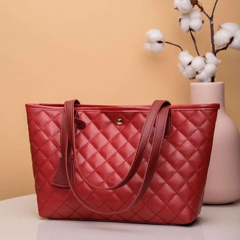 Fashion PU Leather Embroidered Tote Bag Versatile Casual Shoulder Bag Large Capacity Shopping Handbag Daily Use красный
Fashion PU Leather Embroidered Tote Bag Versatile Casual Shoulder Bag Large Capacity Shopping Handbag Daily Use красный