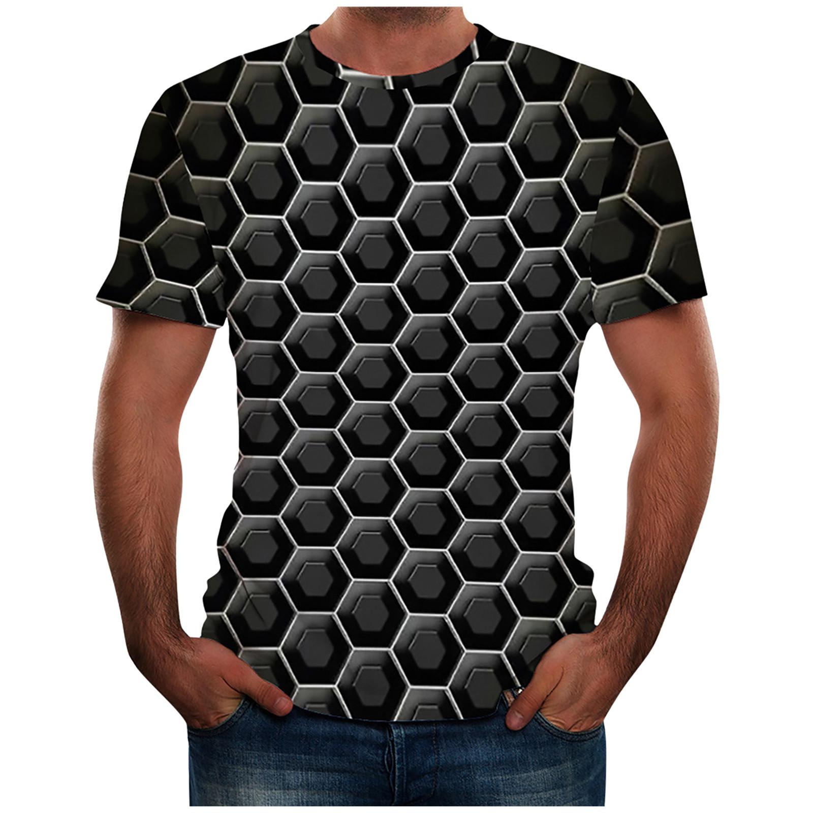 Fashion Men s 3D Printing Round Neck Short Sleeve Shirt Top Blouse XL білий
Fashion Men s 3D Printing Round Neck Short Sleeve Shirt Top Blouse XL білий