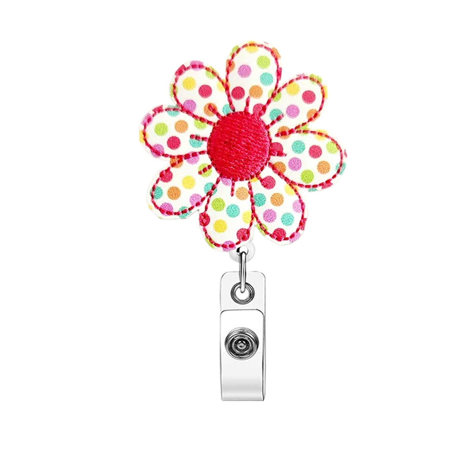 Badge Clip Flower Badge Holder Clip Name Tag Reel Sturdy Flower Id Badge Holder For Teacher Office Staff Exhibitions
Badge Clip Flower Badge Holder Clip Name Tag Reel Sturdy Flower Id Badge Holder For Teacher Office Staff Exhibitions