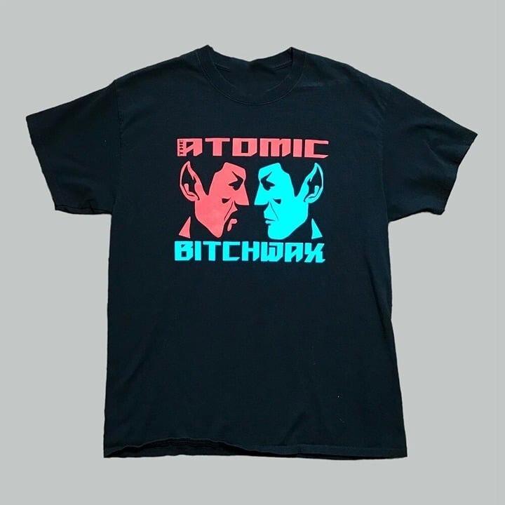 The Atomic Bitchwax Evil Spock T Shirt Black KK1509 Unisex T-Shirt XXXL
The Atomic Bitchwax Evil Spock T Shirt Black KK1509 Unisex T-Shirt XXXL