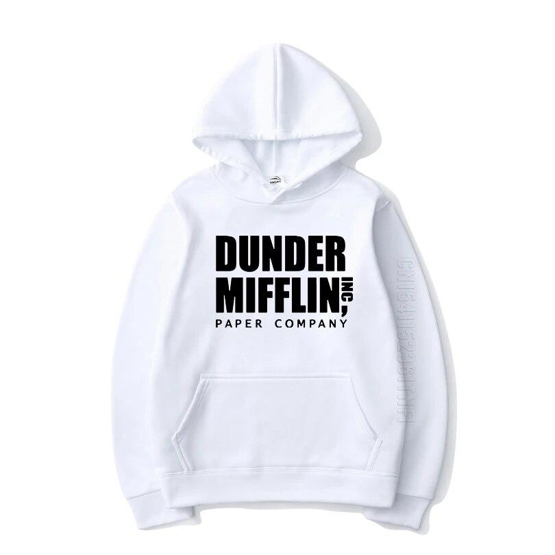 New TV Show Dunder Mifflin Paper Hoodies Unisex Women Sports Daily Casual Hooded Tops Streetwear Pullover Unisex Hip Hop Hoodie
New TV Show Dunder Mifflin Paper Hoodies Unisex Women Sports Daily Casual Hooded Tops Streetwear Pullover Unisex Hip Hop Hoodie