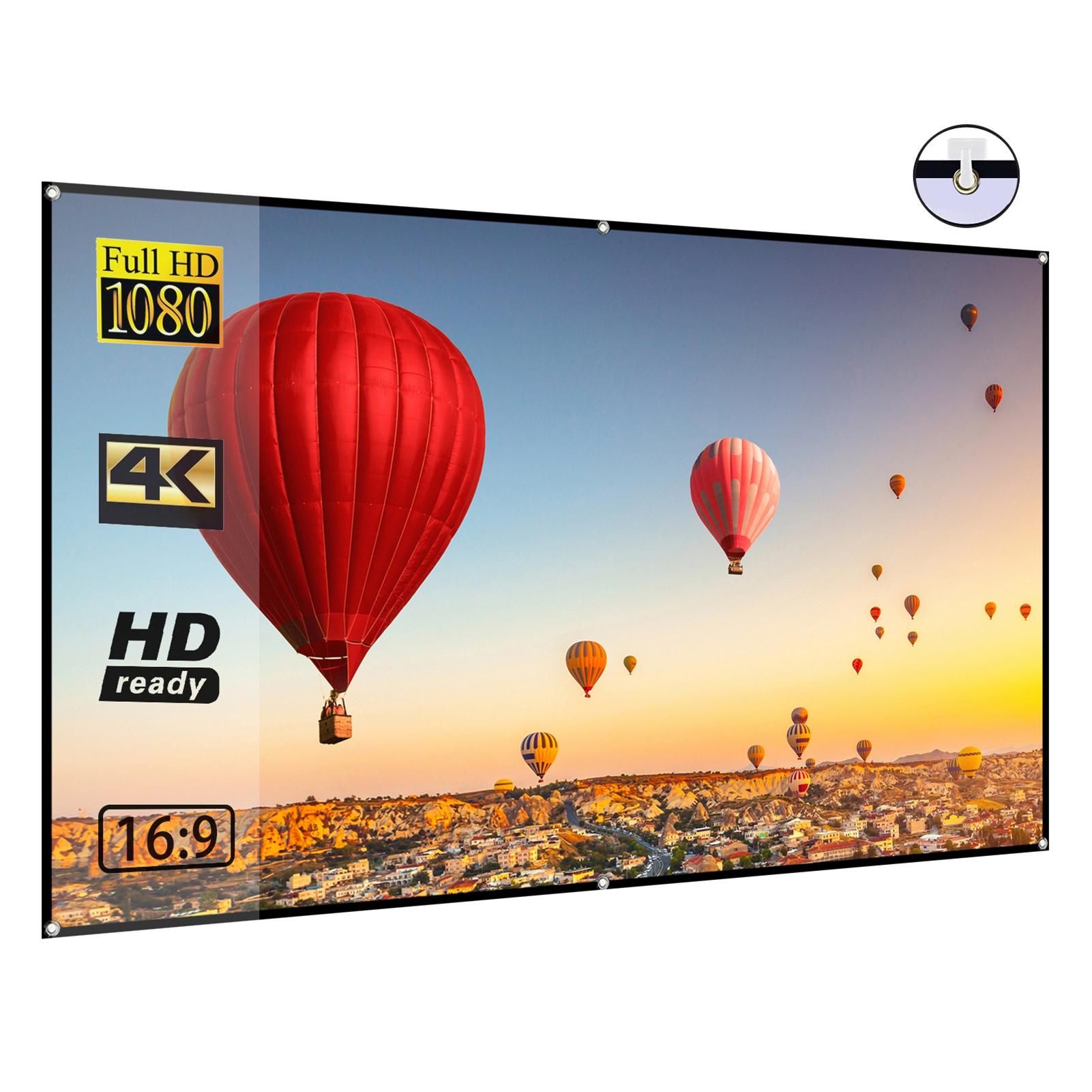 72-дюймовий Портативний HD Проекційний Екран 16:9 Проекційний екран Складний Міцний Настінний для Кіно на відкритому повітрі Дім 72-INCH
72-дюймовий Портативний HD Проекційний Екран 16:9 Проекційний екран Складний Міцний Настінний для Кіно на відкритому повітрі Дім 72-INCH