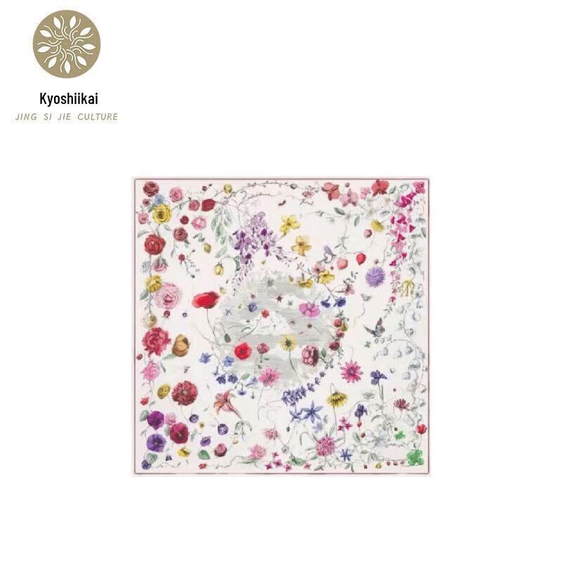 Квадратный платок с цветочным принтом Jing Si Jie
Квадратный платок с цветочным принтом Jing Si Jie