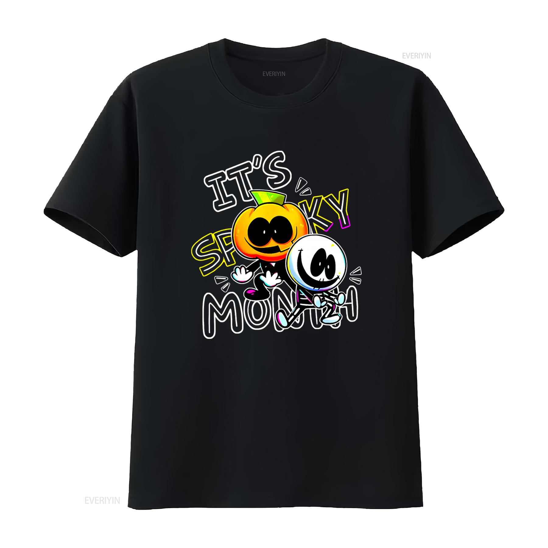 ItS Spooky Month Funny Cartoon Print T Shirt for Casual vintage Washed Slightly Unisex streetwear graphic 4XL
ItS Spooky Month Funny Cartoon Print T Shirt for Casual vintage Washed Slightly Unisex streetwear graphic 4XL