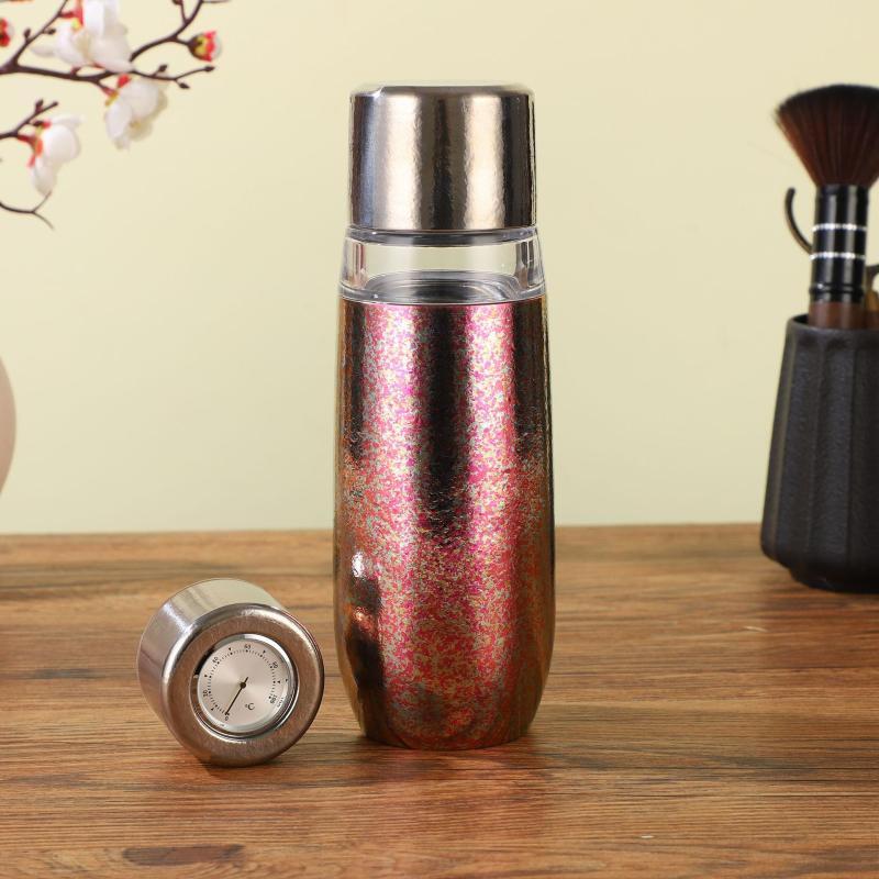 OLOEY Portable Insulated Tea Mug with Mechanical Temperature Display
OLOEY Portable Insulated Tea Mug with Mechanical Temperature Display