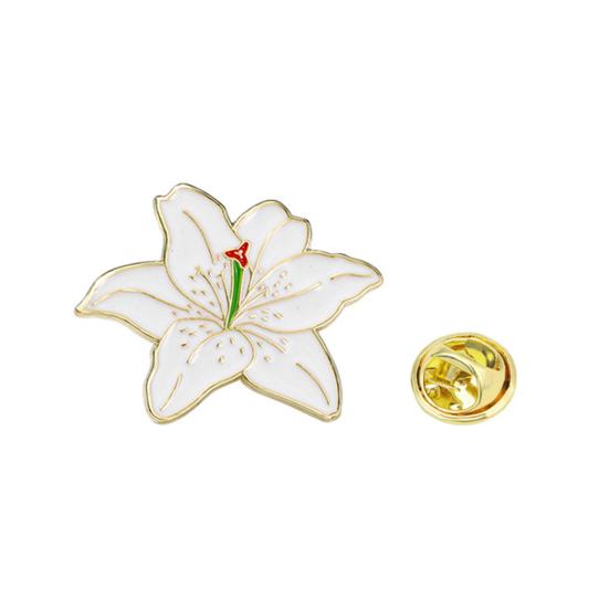 Decorative Brooch Enamel Flower Design Zinc Alloy Brooch Pin Clothing Bags Suit Lapel Badge Versatile Accessory белый
Decorative Brooch Enamel Flower Design Zinc Alloy Brooch Pin Clothing Bags Suit Lapel Badge Versatile Accessory белый