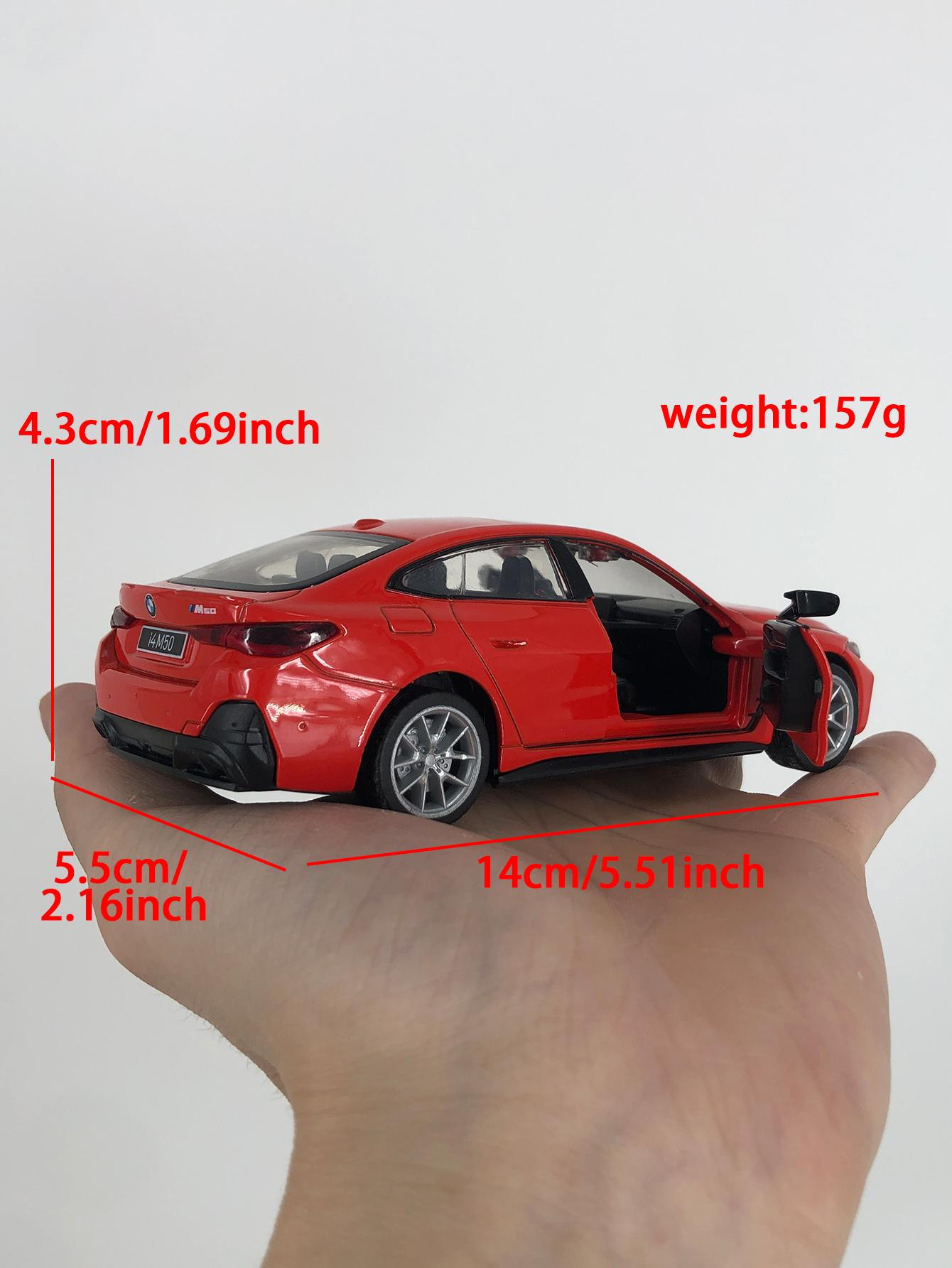 CCA 1:34 BMW I4 M50 car model, zinc alloy metal decoration, collectible gift car красный
CCA 1:34 BMW I4 M50 car model, zinc alloy metal decoration, collectible gift car красный