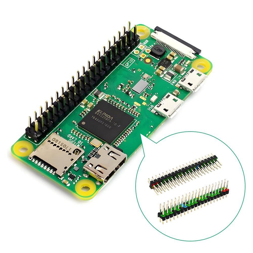 40-контактний роз’єм GPIO з інтервалом 2,54 мм для Raspberry Pi zero/ Raspberry Pi zero W/ Raspberry Pi 2 W
40-контактний роз’єм GPIO з інтервалом 2,54 мм для Raspberry Pi zero/ Raspberry Pi zero W/ Raspberry Pi 2 W