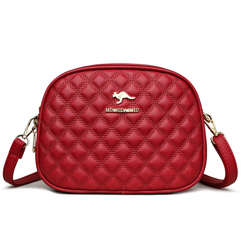 Soft Leather Messenger Bag for Women Multiple Pockets Wear-resistant Luxury Feminine Bag
Soft Leather Messenger Bag for Women Multiple Pockets Wear-resistant Luxury Feminine Bag