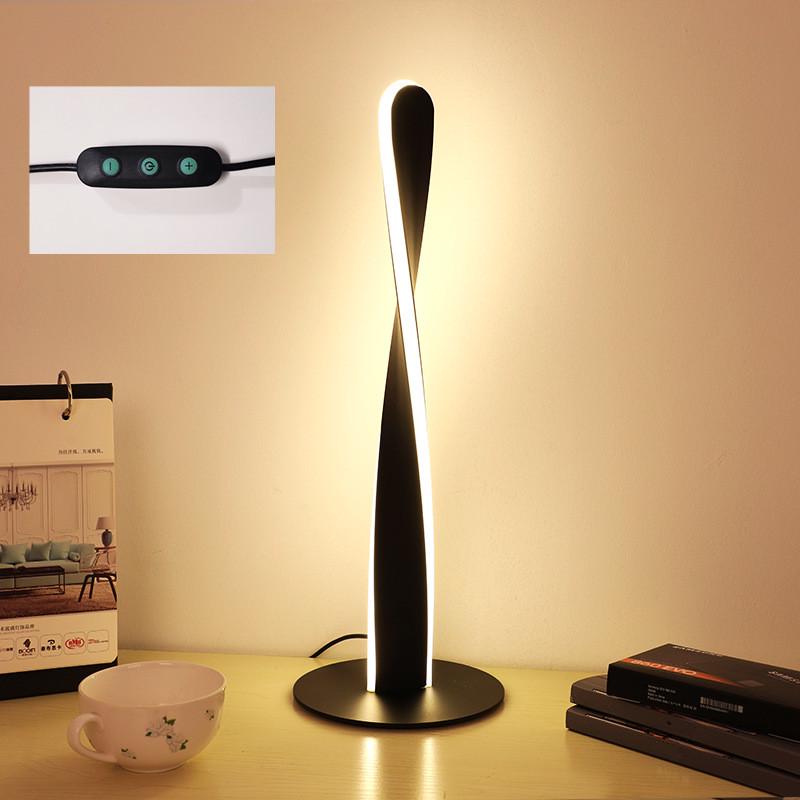 Модная простая светодиодная настольная лампа с креативным затемнением, прикроватная тумбочка для чтения, мягкий ночник EU Plug чёрный
Модная простая светодиодная настольная лампа с креативным затемнением, прикроватная тумбочка для чтения, мягкий ночник EU Plug чёрный