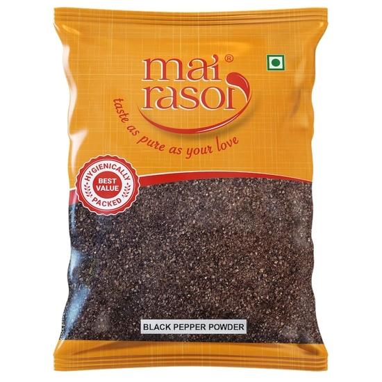 MAI RASOI Молотый порошок черного перца/кали мирч, 100 г
MAI RASOI Молотый порошок черного перца/кали мирч, 100 г