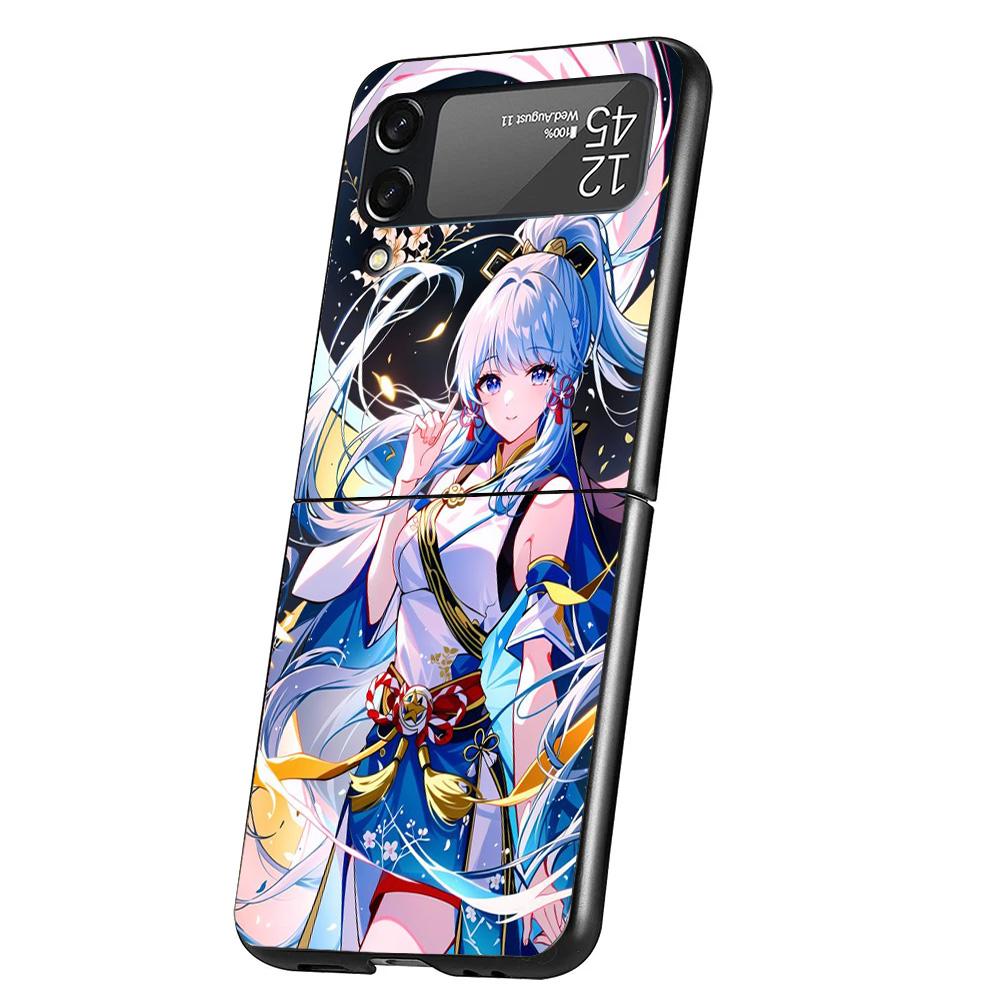 Genshin Impact Kamisato Ayaka Cover Phone Case For Samsung Galaxy Z Flip 7 6 5 4 3 5G Flip7 Flip6 Flip5 Flip4 Flip3 Black Fundas Samsung Z Flip 5
Genshin Impact Kamisato Ayaka Cover Phone Case For Samsung Galaxy Z Flip 7 6 5 4 3 5G Flip7 Flip6 Flip5 Flip4 Flip3 Black Fundas Samsung Z Flip 5