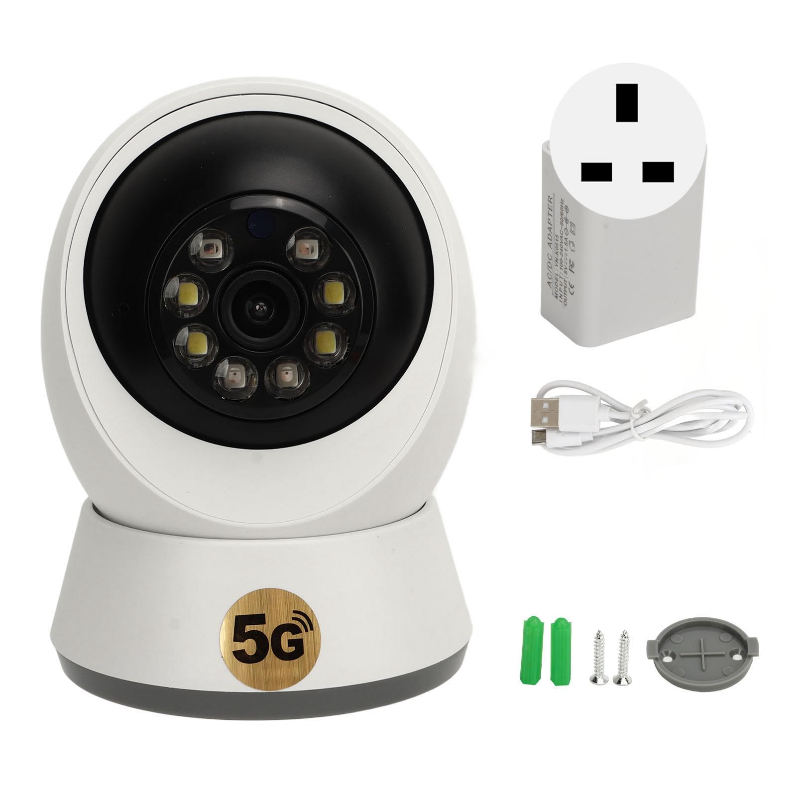 Домашня камера безпеки 1080P WiFi PTZ камера з обертанням на 360 градусів HD нічного бачення 2 способи UK Plug
Домашня камера безпеки 1080P WiFi PTZ камера з обертанням на 360 градусів HD нічного бачення 2 способи UK Plug