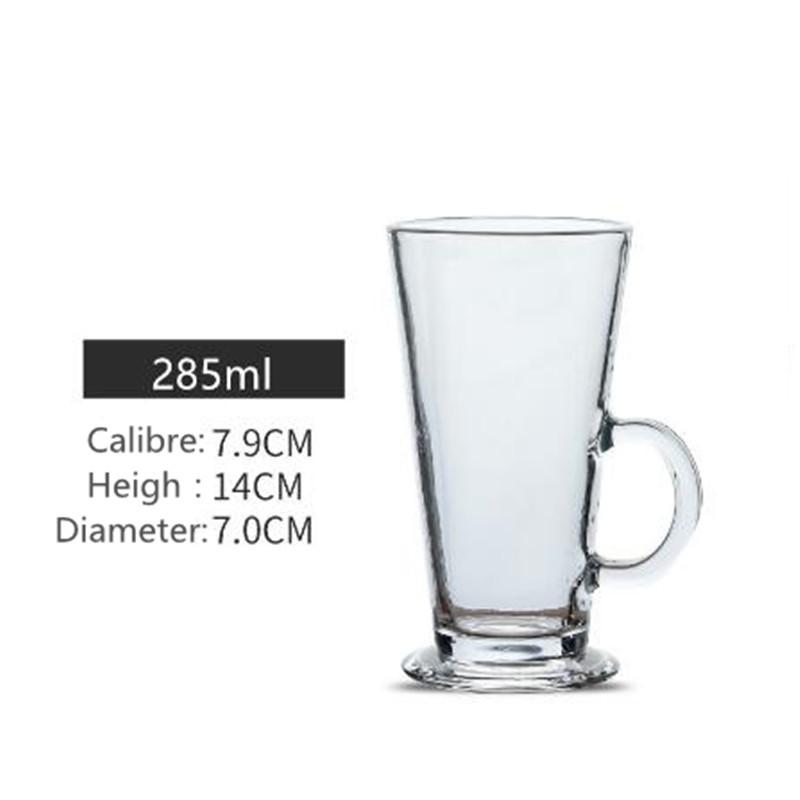 Glass Goblet Juice Cocktail Alcohol Beverages Beer Drinking Cup Latte Coffee Cup With Handle Milk Mug 201-300ml
Glass Goblet Juice Cocktail Alcohol Beverages Beer Drinking Cup Latte Coffee Cup With Handle Milk Mug 201-300ml